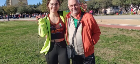 CELESTE ZANNA: 59,34 MIGLIOR PRESTAZIONE DELL'ANNO